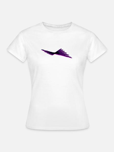 Adler - flying Art - Frauen T-Shirt - Weiß