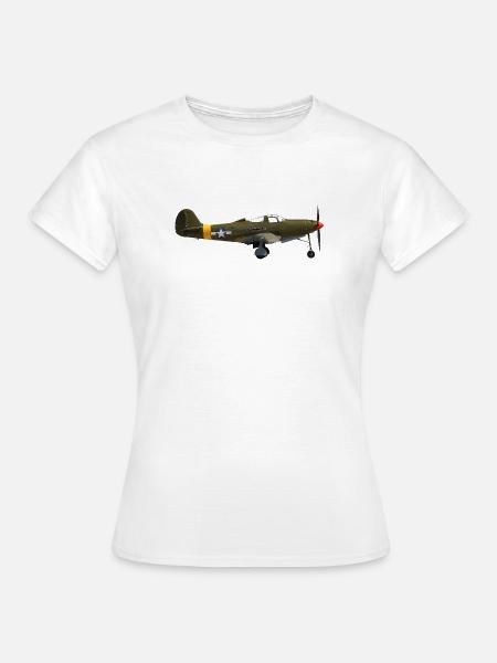 P-39 Airacobra - Frauen T-Shirt - Weiß