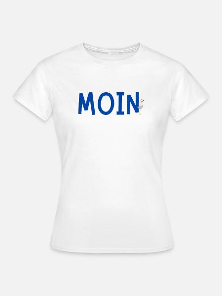 MOIN - Frauen T-Shirt - Weiß