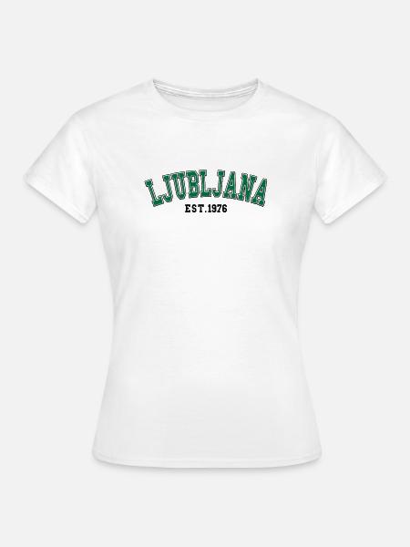 Ljubljana gegründet 1976 - Frauen T-Shirt - Weiß