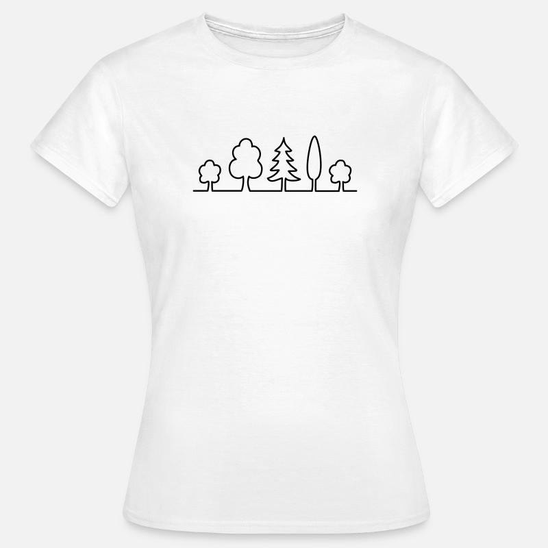 tree - Women's T-Shirt - white