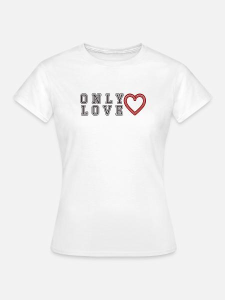 Nur L - Frauen T-Shirt - Weiß