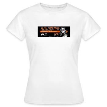 ai shock treatment a06 - Women's T-Shirt - white - Front - AI Model Female 172 dark (172cm)