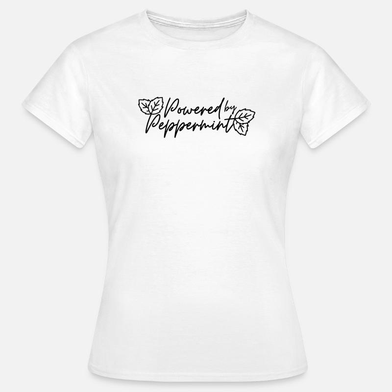 Powered by Peppermint - Women's T-Shirt - white