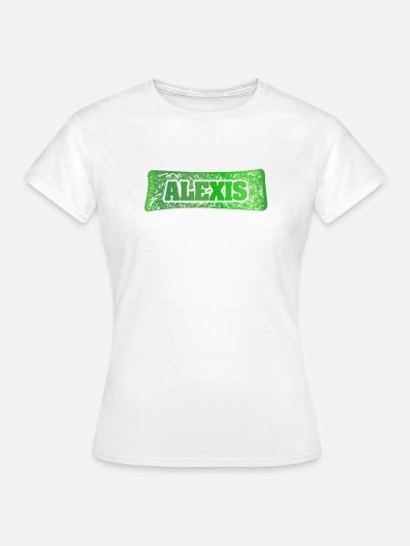 Alexis - Frauen T-Shirt - Weiß