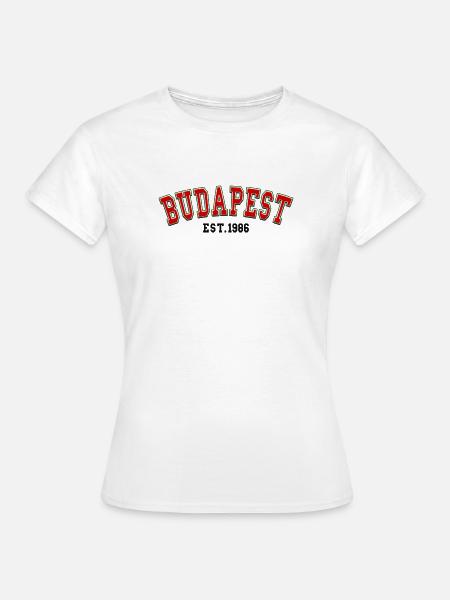 Budapest, gegründet 1986 - Frauen T-Shirt - Weiß