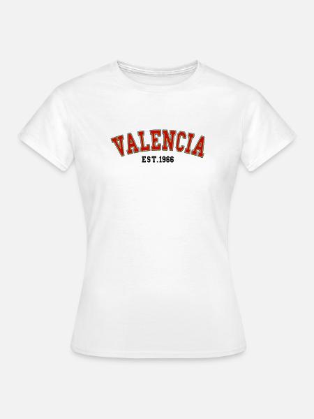 Valencia gegründet 1966 - Frauen T-Shirt - Weiß
