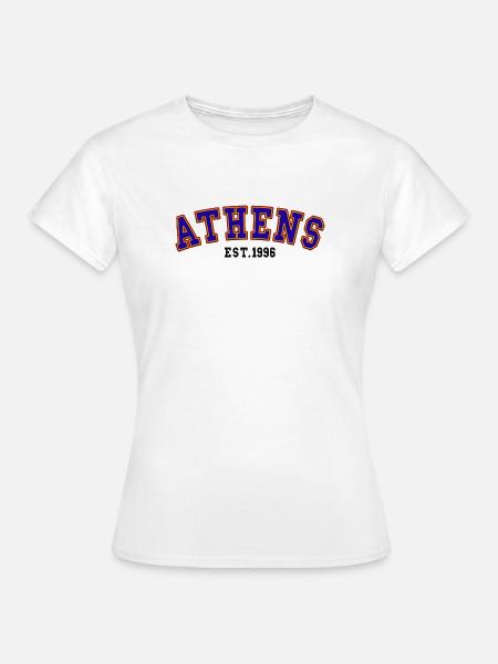 Athen gegründet 1996 - Frauen T-Shirt - Weiß