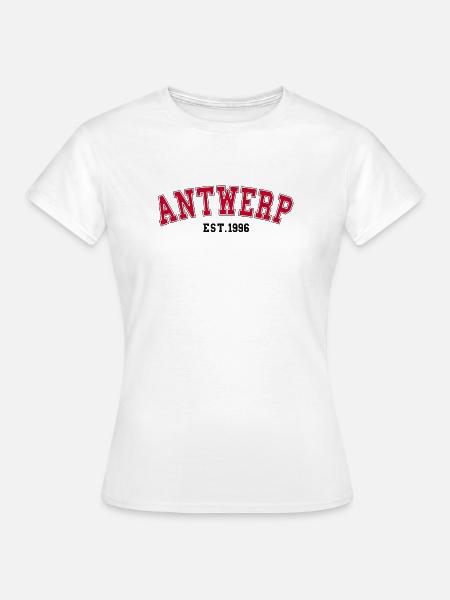 Antwerpen gegründet 1996 - Frauen T-Shirt - Weiß