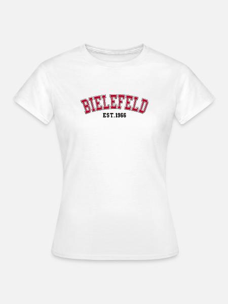 Bielefeld gegründet 1966 - Frauen T-Shirt - Weiß