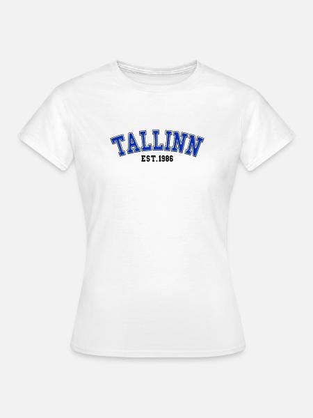 Tallinn gegründet 1986 - Frauen T-Shirt - Weiß