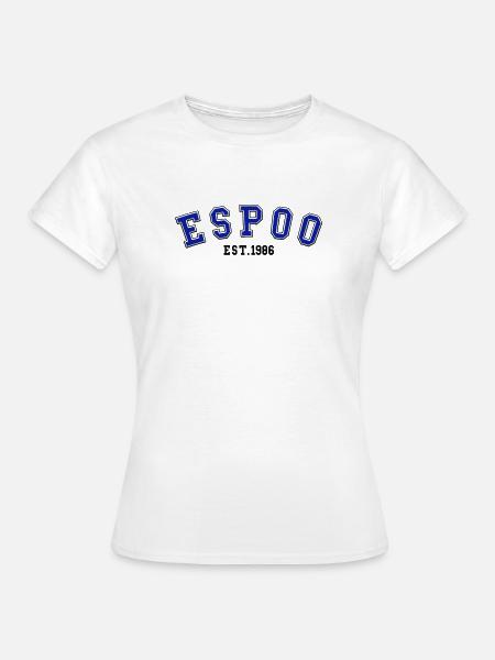 Espoo gegründet 1986 - Frauen T-Shirt - Weiß