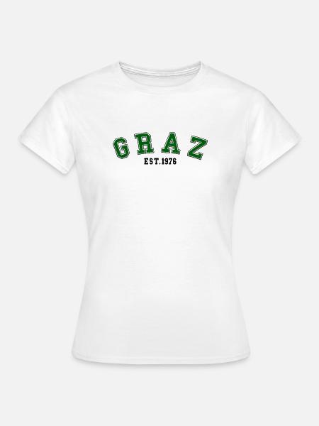 Graz gegründet 1976 - Frauen T-Shirt - Weiß