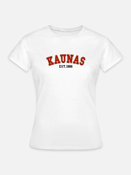Kaunas gegründet 1986 - Frauen T-Shirt - Weiß