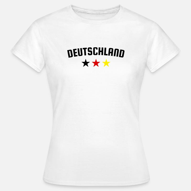 Germany Three Star Design - Women's T-Shirt - white
