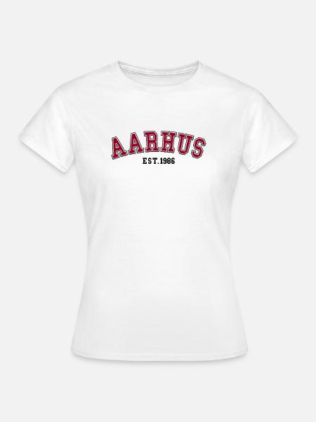 Aarhus gegründet 1986 - Frauen T-Shirt - Weiß