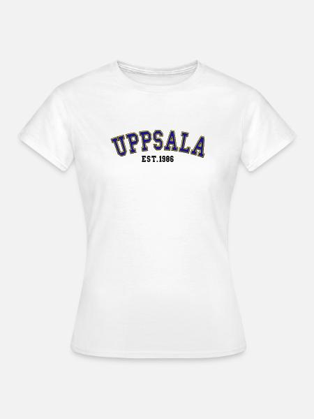 Uppsala gegründet 1986 - Frauen T-Shirt - Weiß
