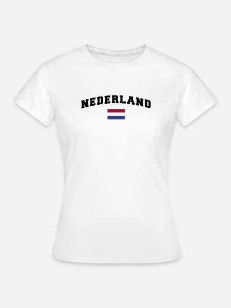 Holland Shirt - Frauen T-Shirt - Weiß