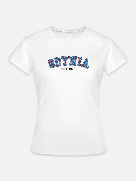 Gdynia gegründet 1976 - Frauen T-Shirt - Weiß