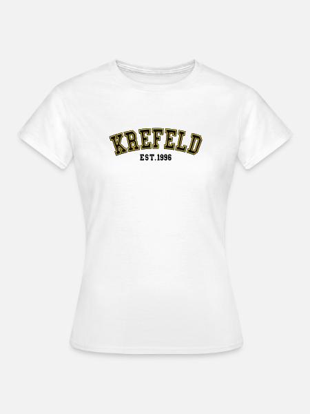 Krefeld gegründet 1996 - Frauen T-Shirt - Weiß