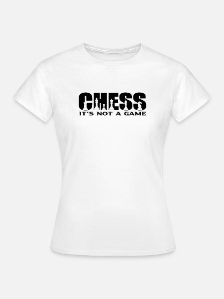 Chess  - Frauen T-Shirt - Weiß