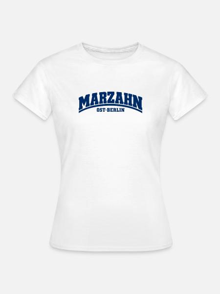 Marzahn - Ost-Berlin - Bezirk - Deutschland - Frauen T-Shirt - Weiß