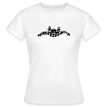 Skydiver - Frauen T-Shirt - Weiß - Vorne - AI Model Female 172 dark (172cm)