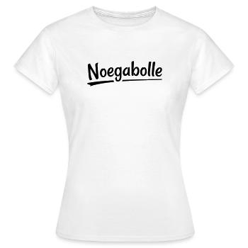 Noegabolle- Dialecte anversois - T-shirt Femme - blanc - Devant - AI Model Female 172 dark (172cm)