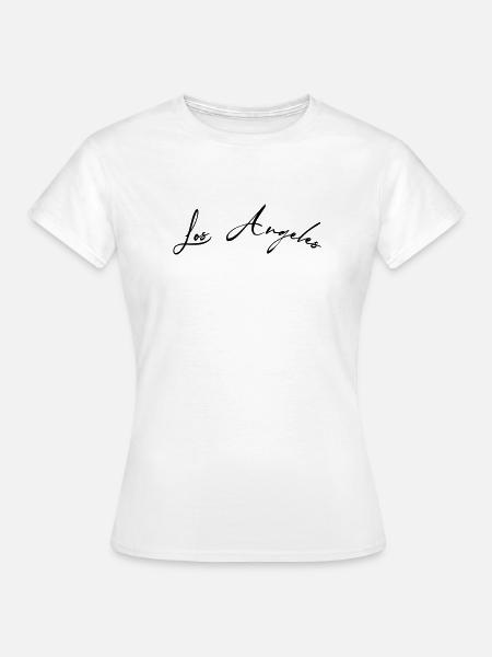 los angeles la - Frauen T-Shirt - Weiß