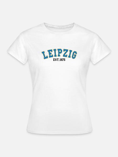 Leipzig Est. 1975 - Frauen T-Shirt - Weiß