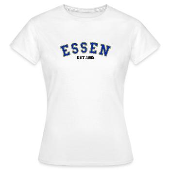 Essen Est. 1985 - T-shirt Femme - blanc - Devant - AI Model Female 172 dark (172cm)