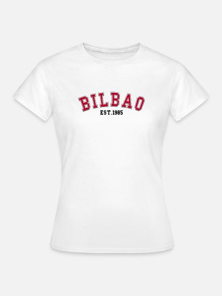 Bilbao Est. 1985 - Frauen T-Shirt - Weiß