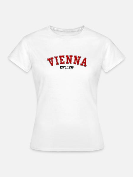 Wien gegründet 1996 - Frauen T-Shirt - Weiß