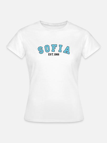 Sofia gegründet 1966 - Frauen T-Shirt - Weiß
