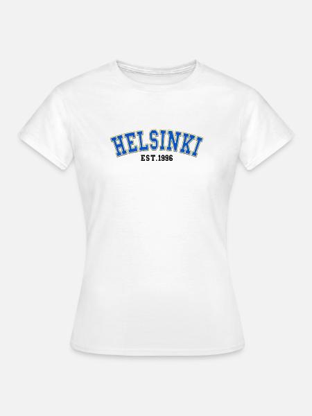 Helsinki gegründet 1996 - Frauen T-Shirt - Weiß
