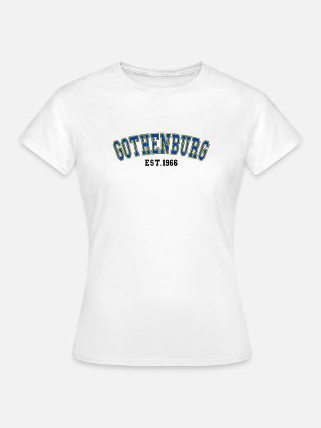 Göteborg gegründet 1966 - Frauen T-Shirt - Weiß