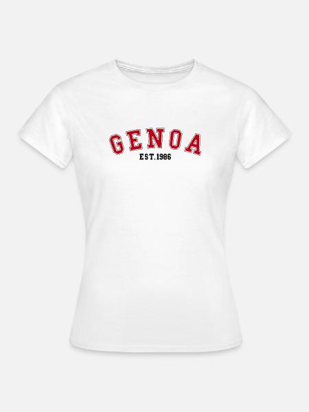 Genua gegründet 1986 - Frauen T-Shirt - Weiß