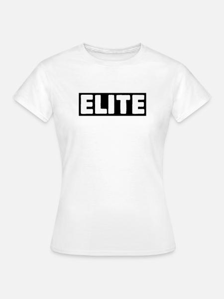 elite - Frauen T-Shirt - Weiß