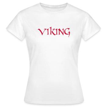 Viking - Frauen T-Shirt - Weiß - Vorne - AI Model Female 172 dark (172cm)