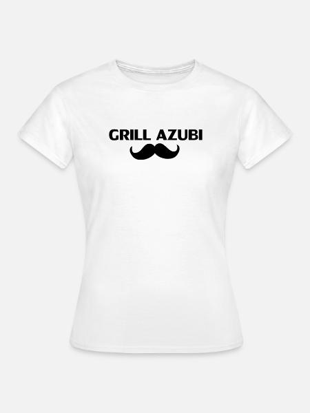 Grill Azubi - Frauen T-Shirt - Weiß