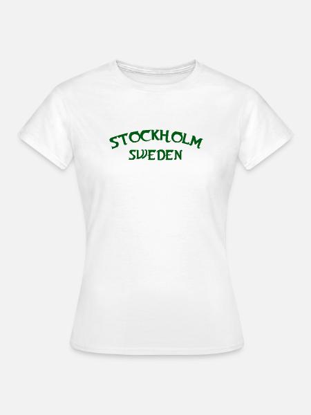 Stockholm 1252, Schweden - Frauen T-Shirt - Weiß