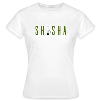 shisha- - Frauen T-Shirt - Weiß - Vorne - AI Model Female 172 dark (172cm)