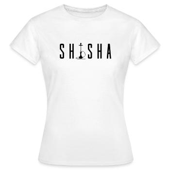 Shisha - Frauen T-Shirt - Weiß - Vorne - AI Model Female 172 dark (172cm)