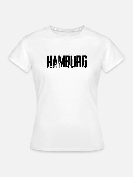 Hambourg - T-shirt Femme - blanc
