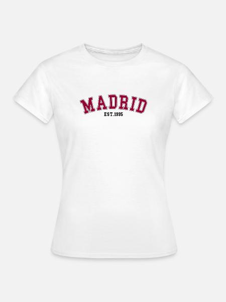 Madrid_Est_1995 - Frauen T-Shirt - Weiß