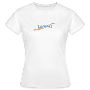 Lennas Lennas - T-shirt Femme - blanc - Devant - AI Model Female 172 dark (172cm)