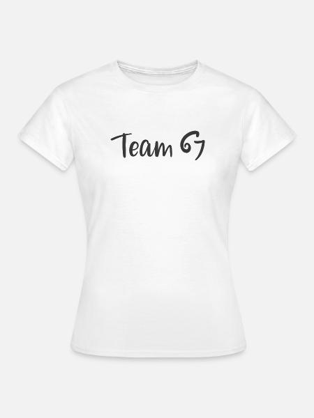Team 6 7 - Frauen T-Shirt - Weiß