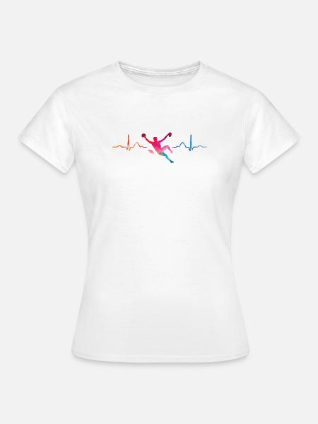 Boulderer Herzschlag Boulder Bouldern - Frauen T-Shirt - Weiß