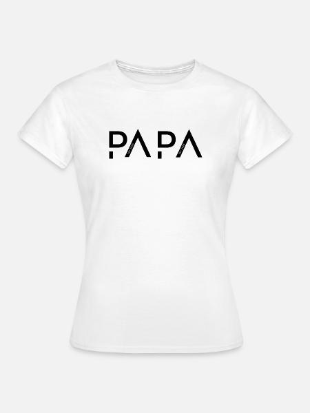 Papa seit 2026 - Frauen T-Shirt - Weiß