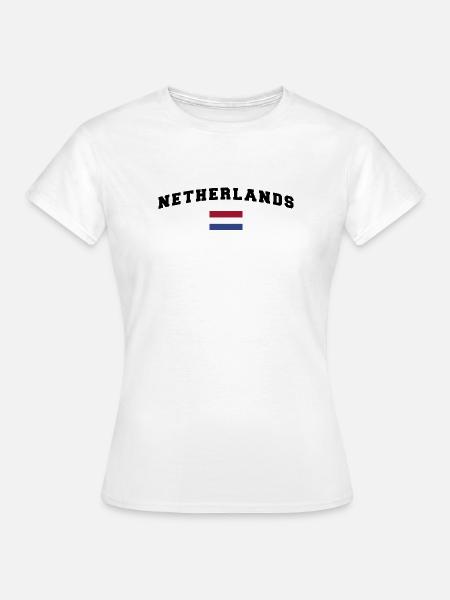 Holland Shirt - Frauen T-Shirt - Weiß